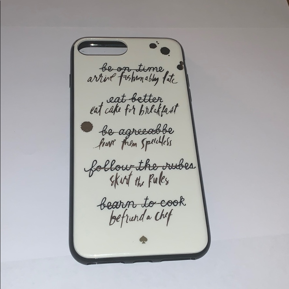 iPhone 7/8 plus kate spade case